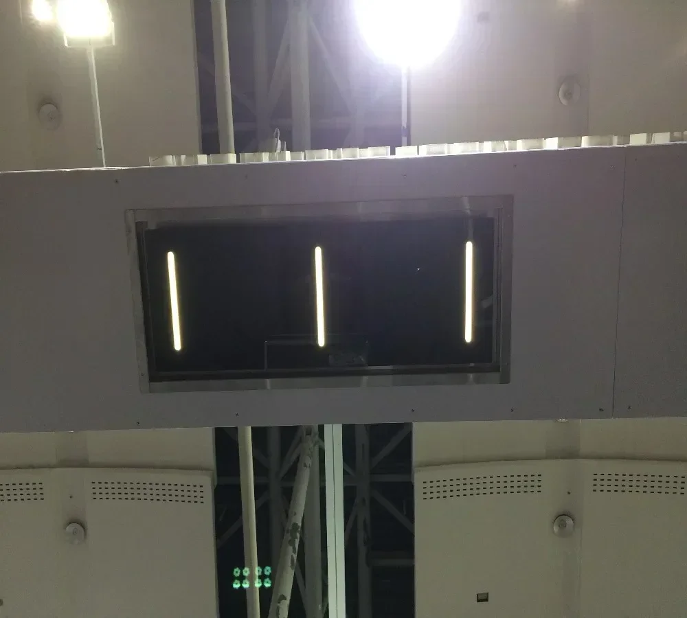 LED Glass Ceiling Kitchen Cooker Hood Modern LED Light Design Extractor Hood For Kitchen Cooking Range Hobs