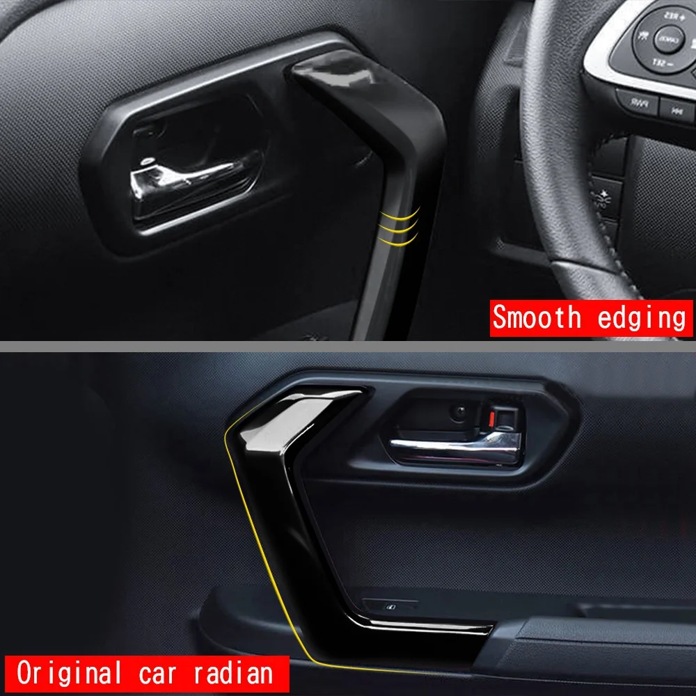 Ingenious-Car Door Inner Handle Panel Door Handle Panel Decorative Frame Suitable For Toyota RAIZE 2021
