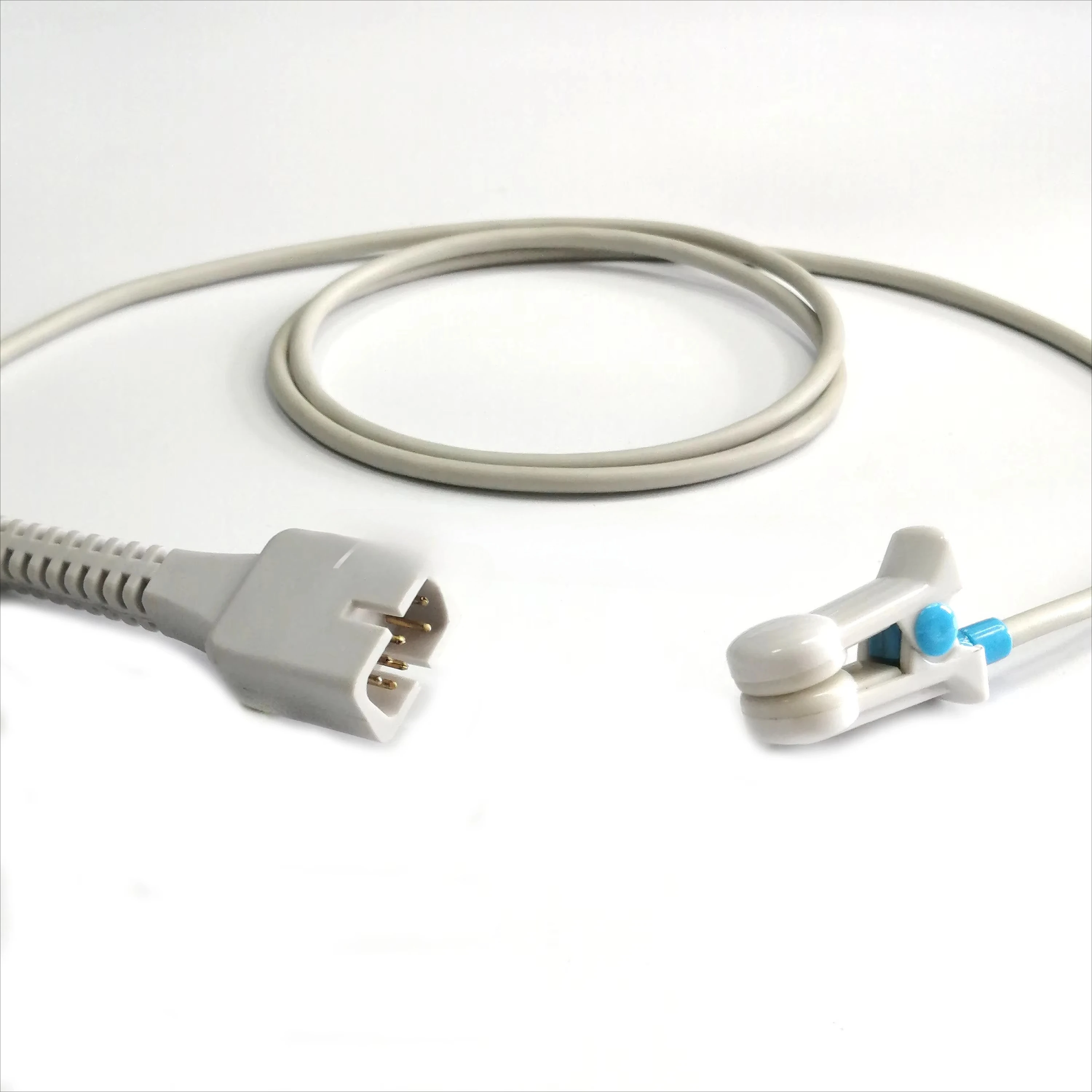 Hot Sale Medical Reusable Spo2 Sensor 7-Pin Adult Ear Clip Compatible Nellcors