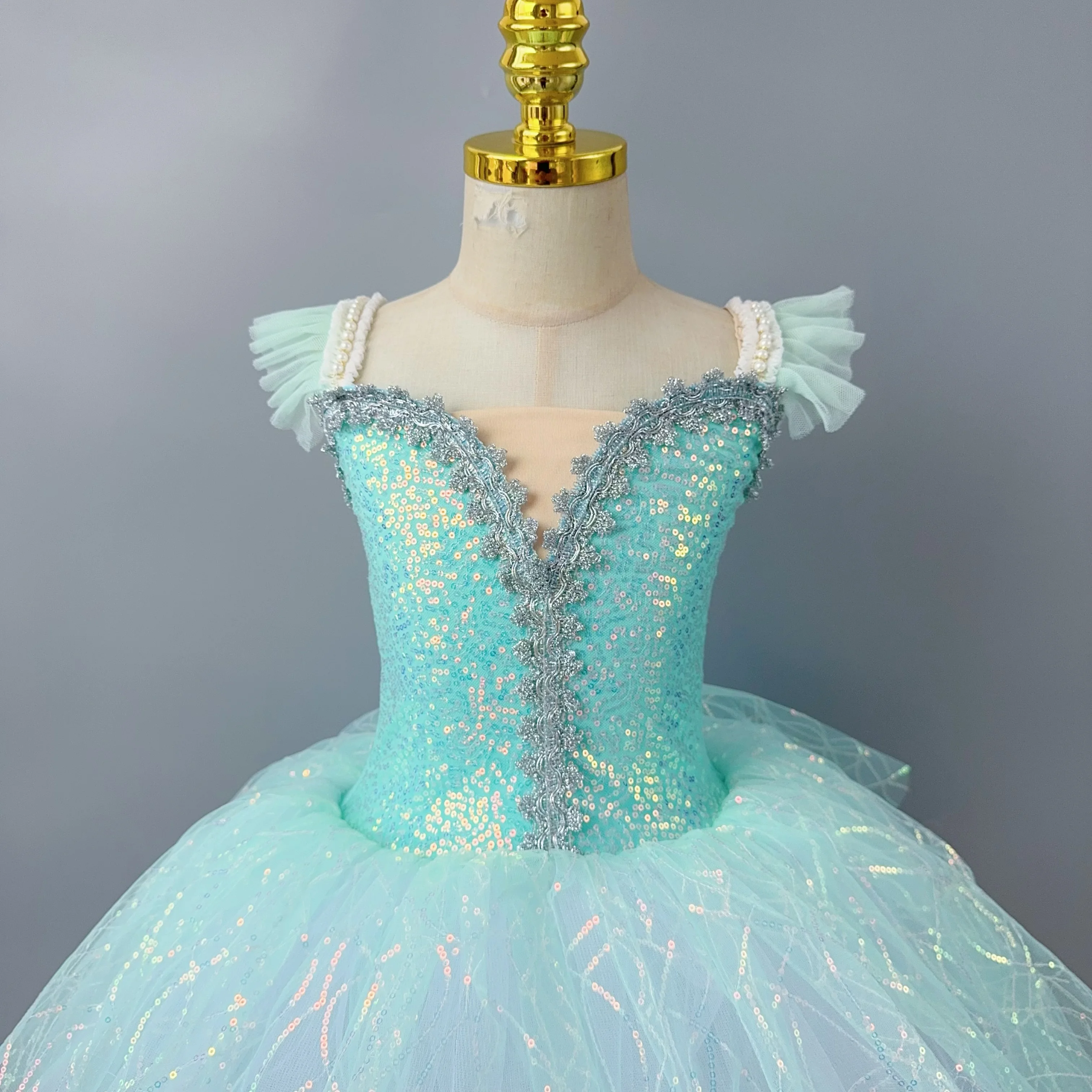 Robe de Ballet pour enfants, vêtements de spectacle, Tutu du lac des cygnes, robe de ballerine professionnelle pour filles, Costumes de fête