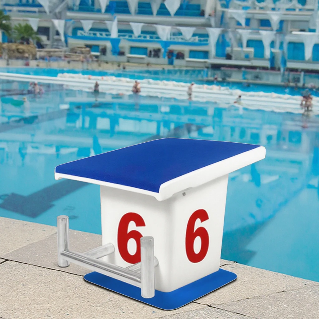 

Competition Training Swimming Pool Starting Block Diving Board Platform
