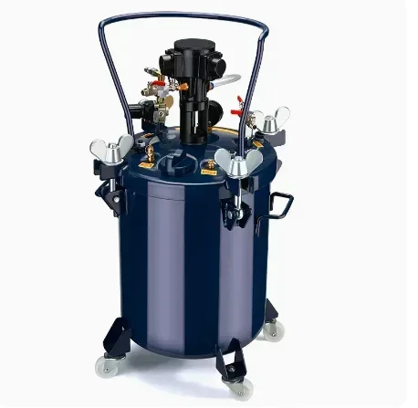 

10L Pneumatic Pressure Barrel 201 Stainless Steel Spray Paint Pressure Tank Automatic Mixer Industrial Air Mixing Machine