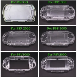 Crystal Transparent Hard Protective Case Cover Shell for Sony Ps Vita Psv PSP go 1000 2000 3000 Full Body Protector Skin Case
