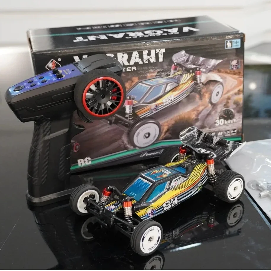 

Wltoys 244016 High-Speed Rc Car 1:24 Scale Electric Remote-Controlled Toy Model Competitive Fast Track For Kids And Adults