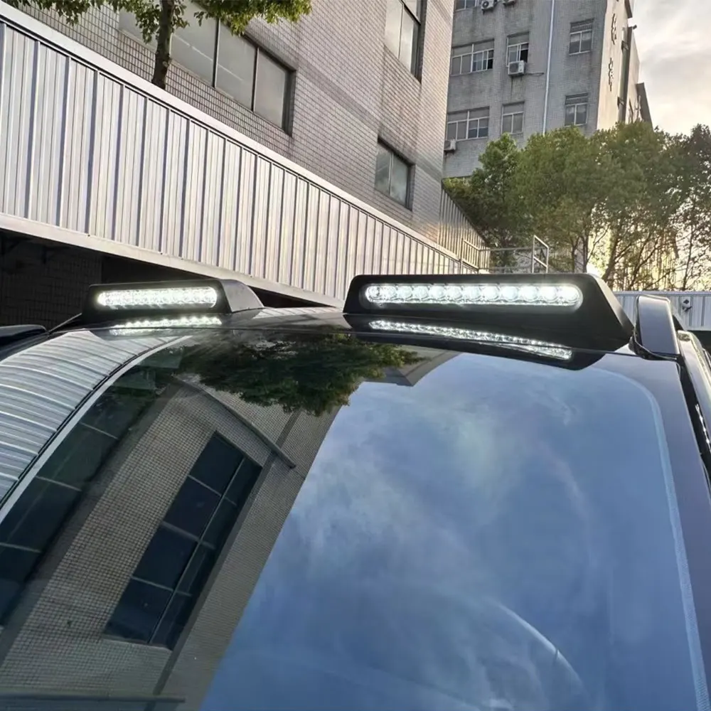 Top Roof LED Light Cap with DRL Fits For 2020-2026 Land Rover Defender 90 110 130 L663 Roof Lamp