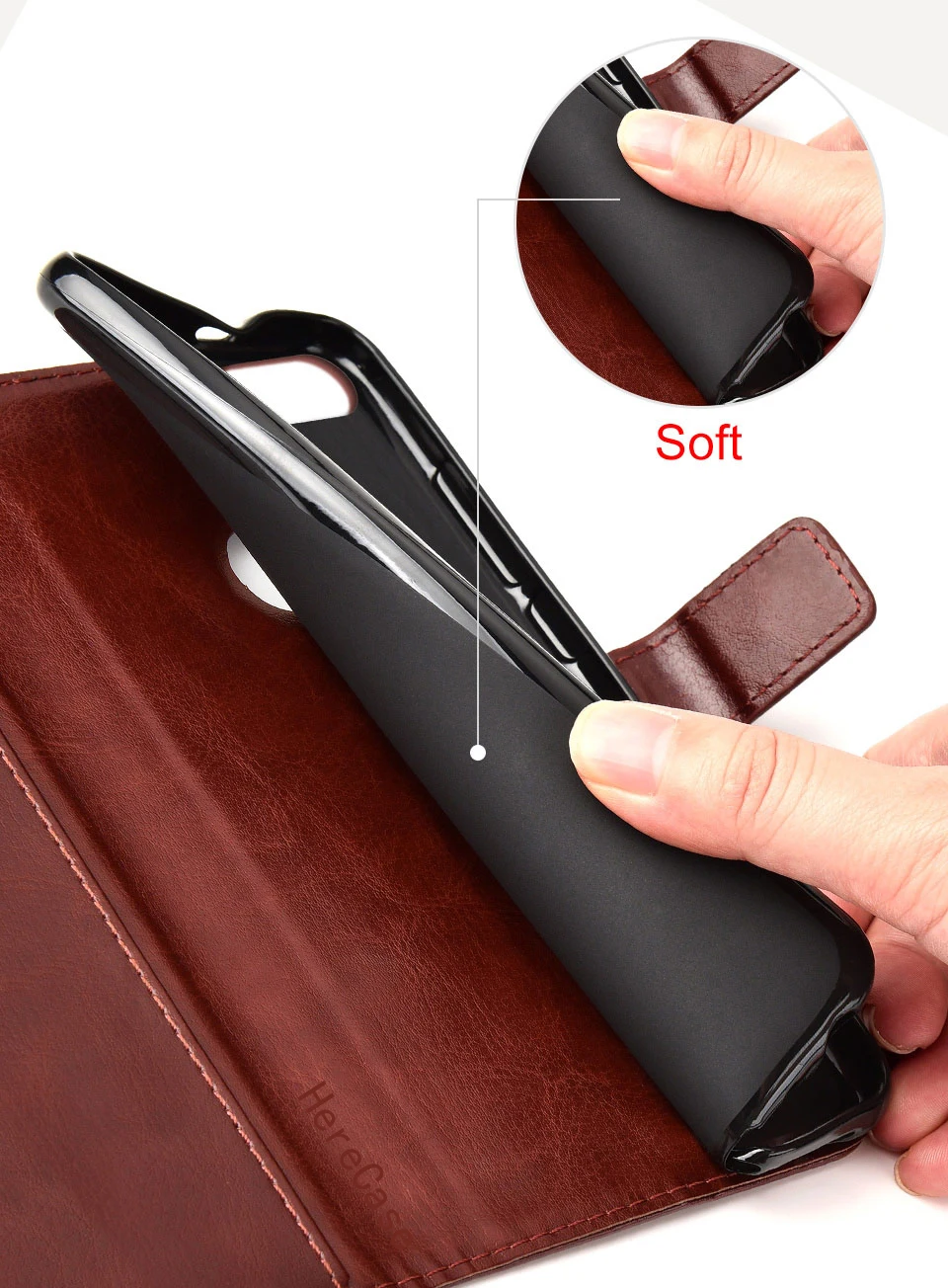 Magnetic Leather Book Flip Phone Case For Redmi Note 7 5 6 Pro 5A 4X 4 6A Plus For Xiaomi Mi A2 Lite A1 Card Holder Cover
