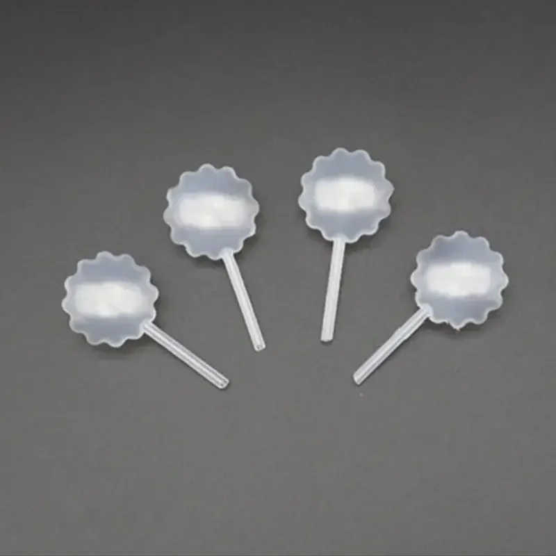 4ml Transparent Liquid Dropper Mini Heart Shape Pasteur Pipette Plastic Squeeze Dropper Cupcake,  Dessert Tool Pipettes