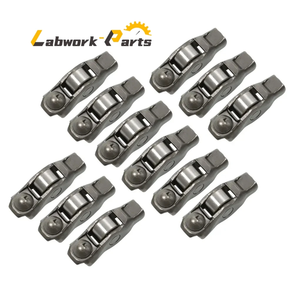 12PCS Rocker Arm Fit For Chrysler Dodge Ram Jeep 3.6L 2011-2019 5184296AH