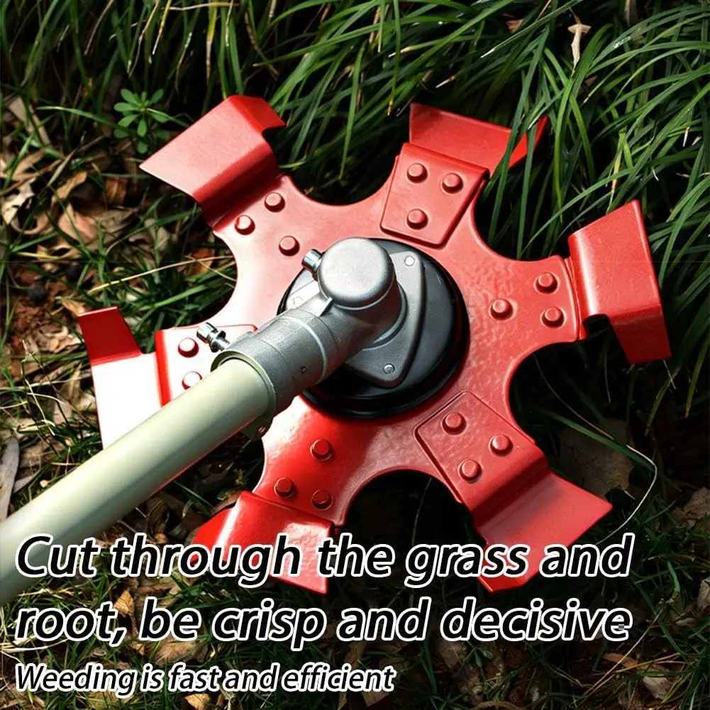 Manganese Steel Trenching Wheel 240mm Small Tiller Cultivator Soil Loosening Weeding Wheel Grass Cutting Blade Mower Parts