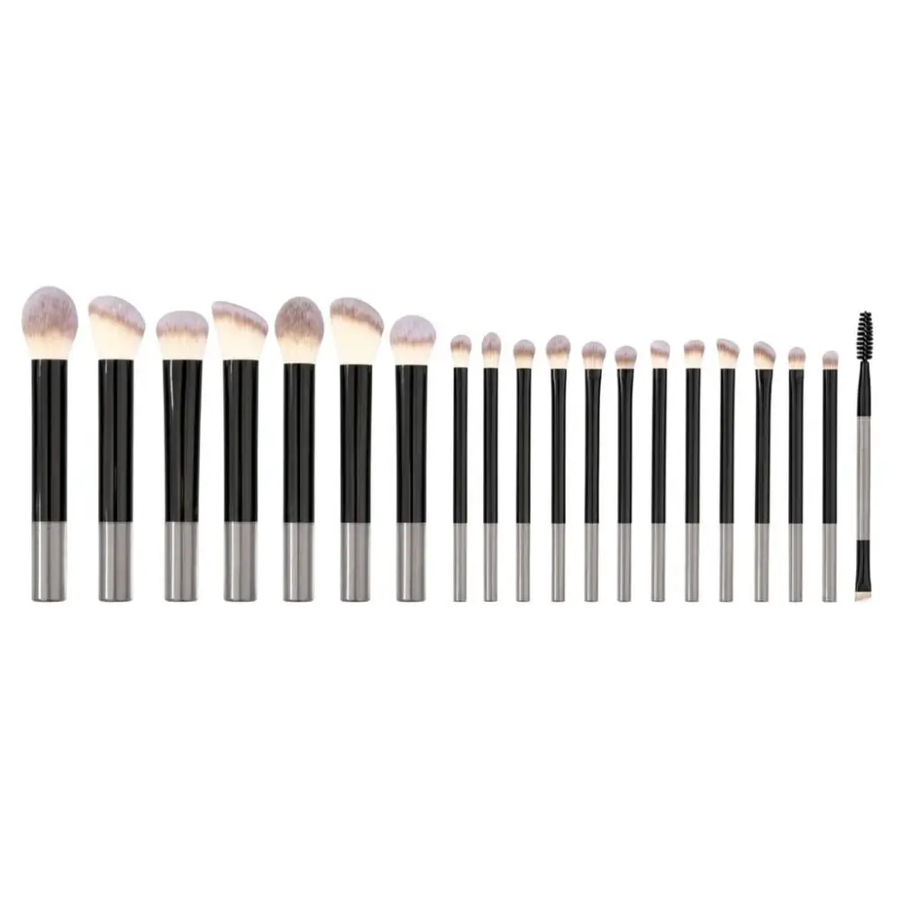 For For Hengrun Beauty Brush Collection Synthetic Fiber Bristles Foundation Powder Contour Eyeshadow Cosmetic Makeup Tool