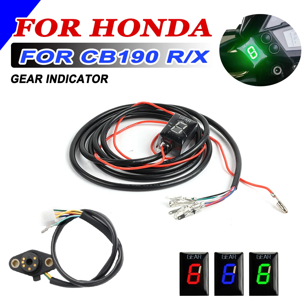 

For Honda CB190R CBF190R CB190X CBF190X CBF190 CB190 R X Motorcycle Accessories Gear Indicator Gear Position Sensor 1-5 Speed