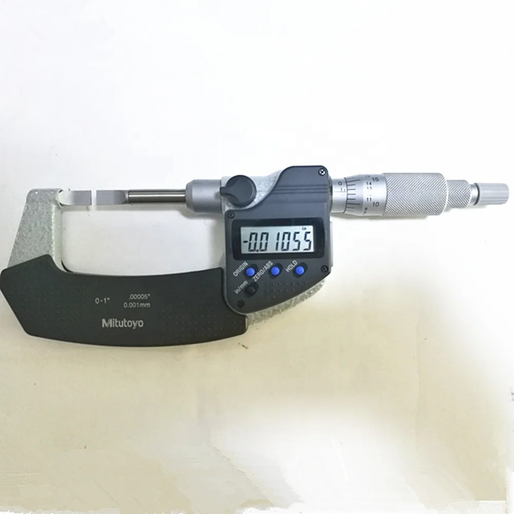 

2026 Mitutoyo 422-330 0-1 Inch Digital Blade Micrometer,display Outside Micrometer,