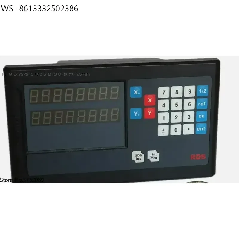 RDS2000 Digital Display Meter for ND100 RENYWELL Ball Grid Scale Reading Head for Boring Machine Ballgrid Display