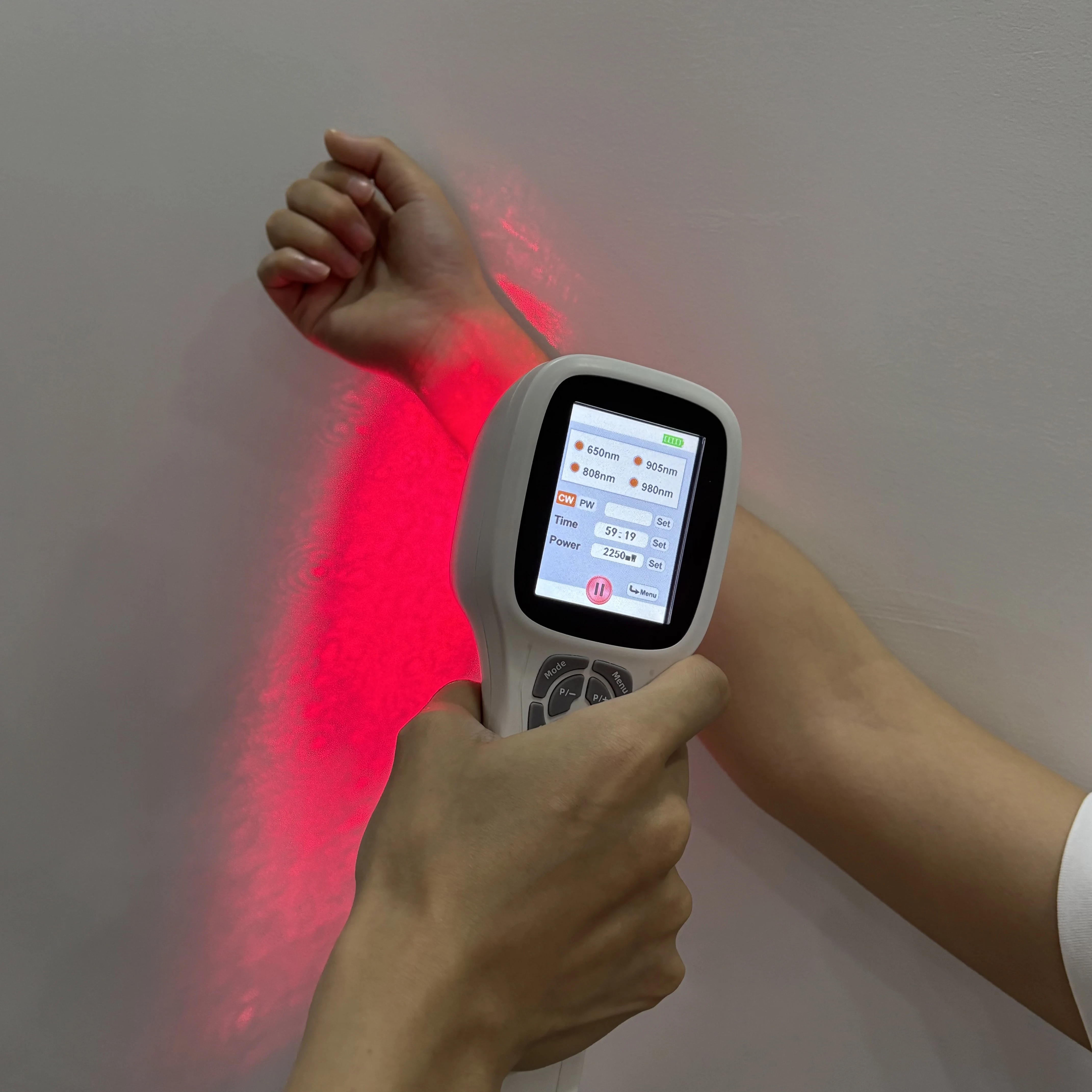 

ZJZK 2500mW Laser Treatment For Arthritic Knees 650nm 808nm 905nm 980nm For Arthritis In Hands Therapy For Neck Pain Wounds