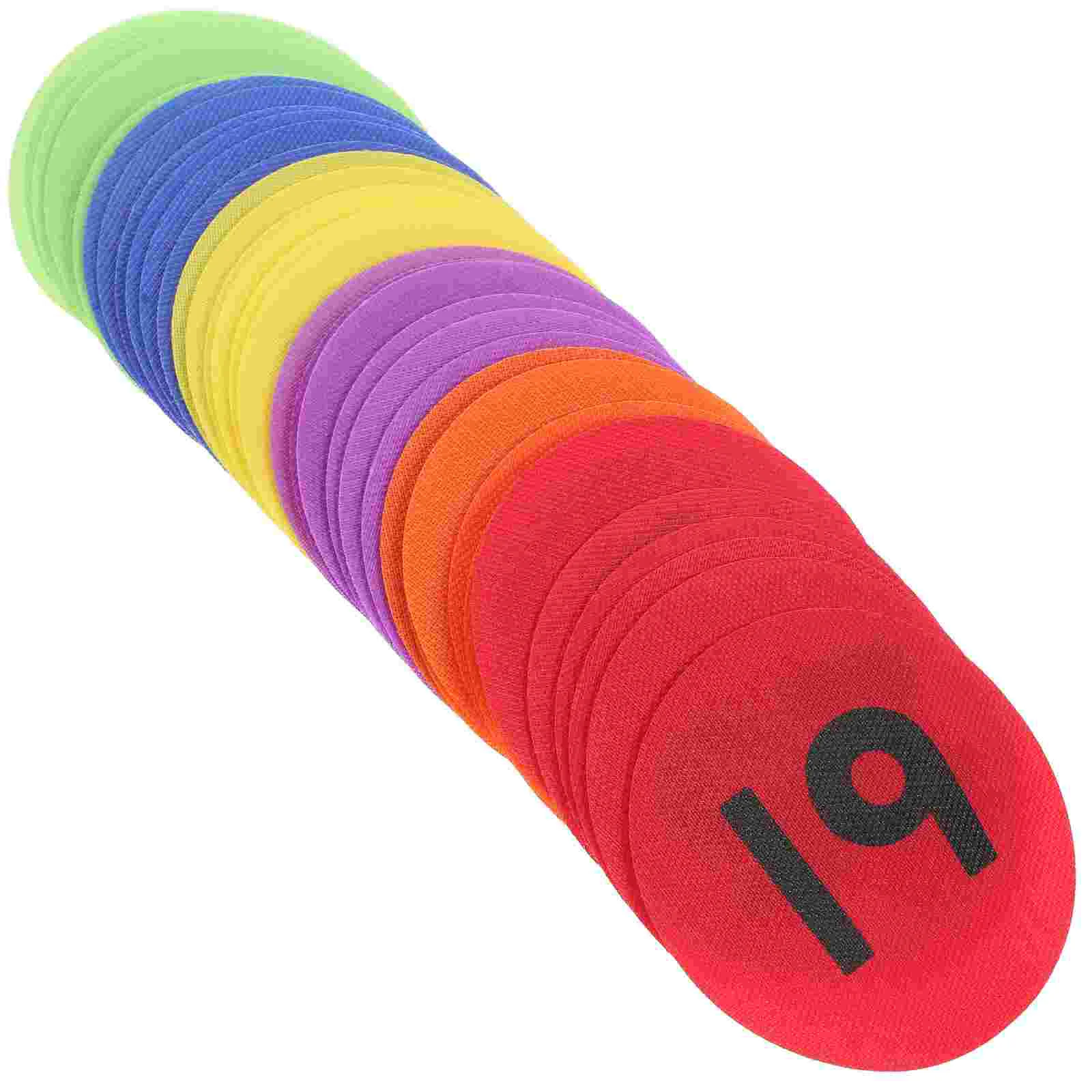 36 Sheets Carpet Markers Area Rugs Self Adhesive Sticker Label Nylon Colored Spot Student