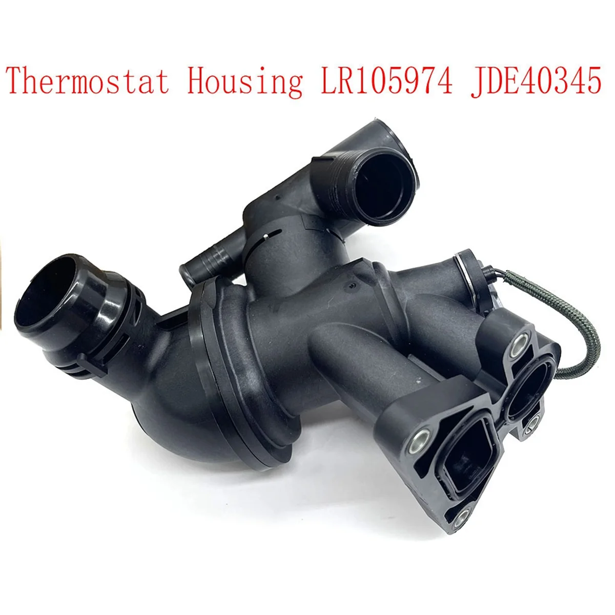 Thermostat Housing for Land Rover New 2.0 for Jaguar F-PACE X761 Engine Cooling System LR105974 JDE40345