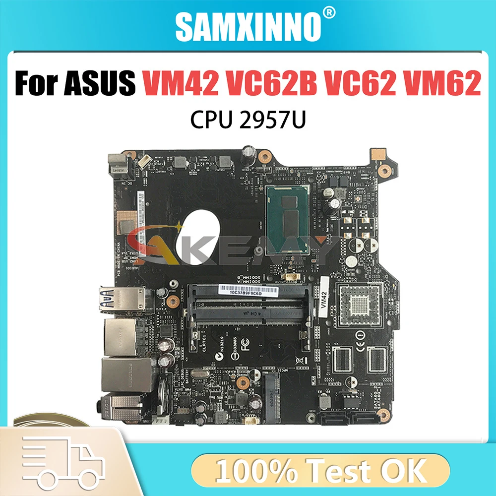

Материнская плата для домашнего мини-компьютера ASUS VivoPC VM62 VM62N i3 i5 i7 UMA DDR3L, материнская плата, тест ОК, Нань, 100% протестировано, ОК