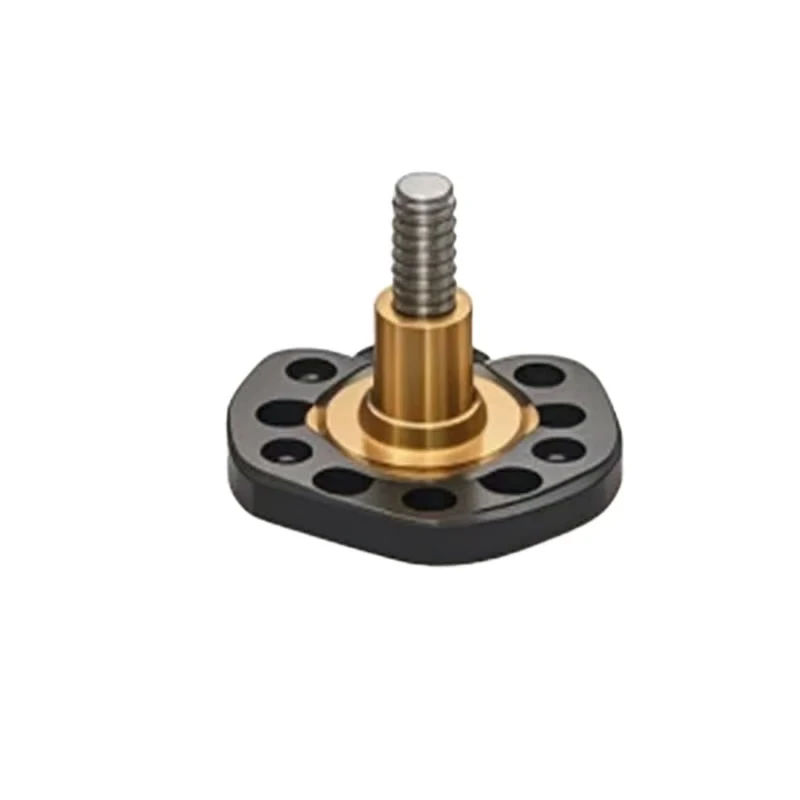 Customized stainless steel/copper/alloy CNC machined composite material precision threaded mechanical connectors