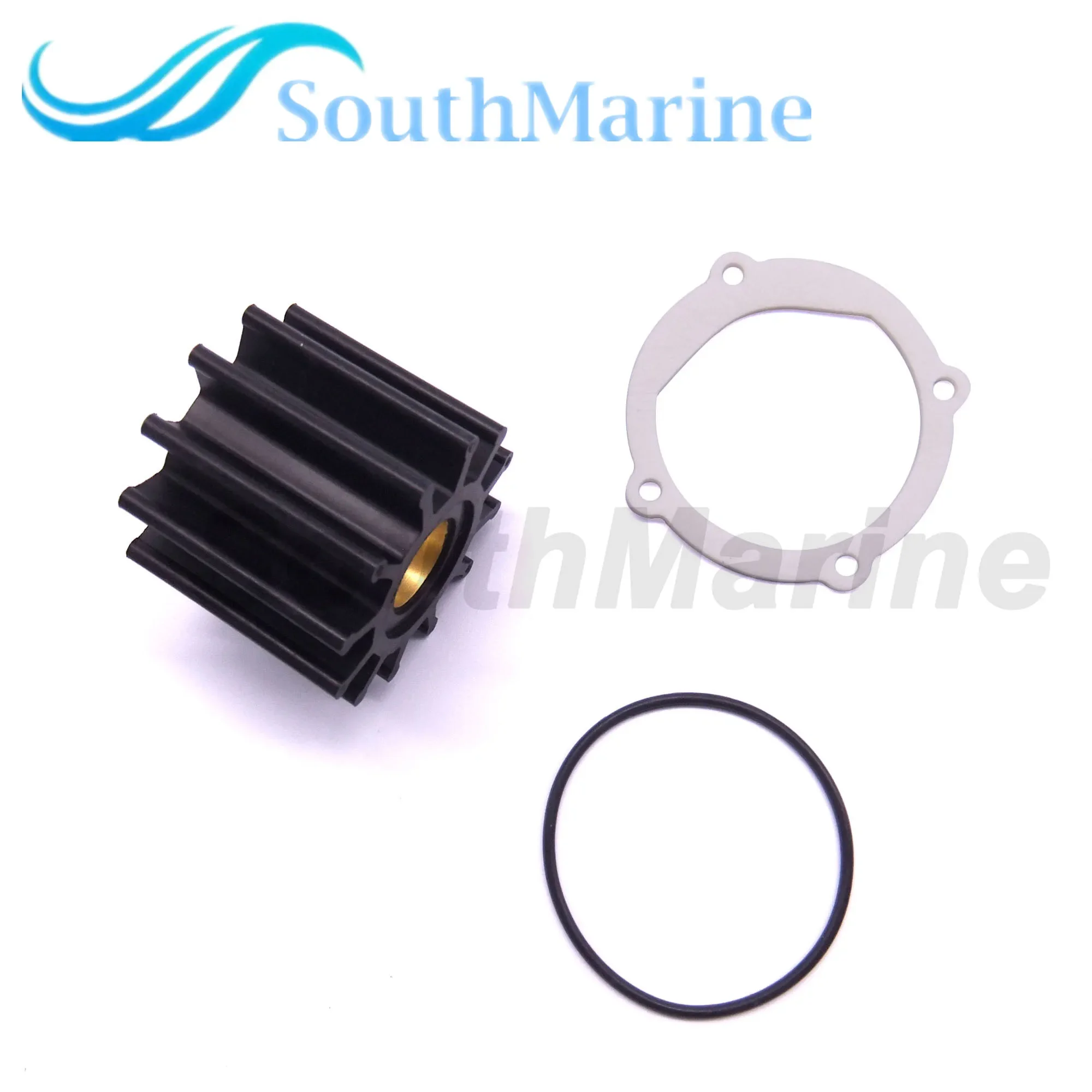 Water Pump Impeller for Johnson 09-812B-1 /for Yamaha 6TA-12457-00 /for Jabsco 13554-0001 13554-0001-P / for Yanmar Outboard Eng
