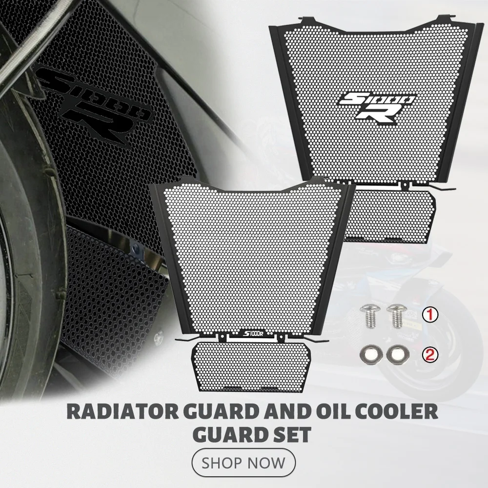 

Для BMW S1000R M1000RR S1000RR M1000R защита радиатора мотоцикла и защита масляного радиатора S1000 M1000 R/RR 2019-2023 2024