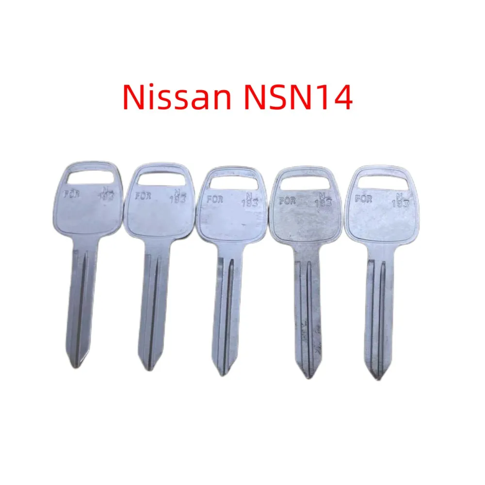 

Keychannel 5pcs Uncut Metal Car Key Blade NSN14 Solid Key Blank for Nissan Teana Tiida Sunny Altima Tida SentraNavara NV200 Juje