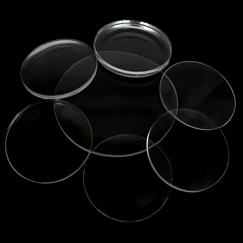 Set di lenti acriliche PMMA 7 pezzi diametro 50 75 lenti Concave donvesse Concave-convesso piatto convesso studio di fisica propagazione della luce