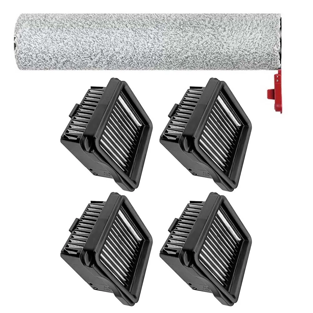 Compatible Filter Set And Main Brush For Bosch OneFlow= BHF61BS Wet Dry Vacuum Cleaner Replacement Parts High Efficiency