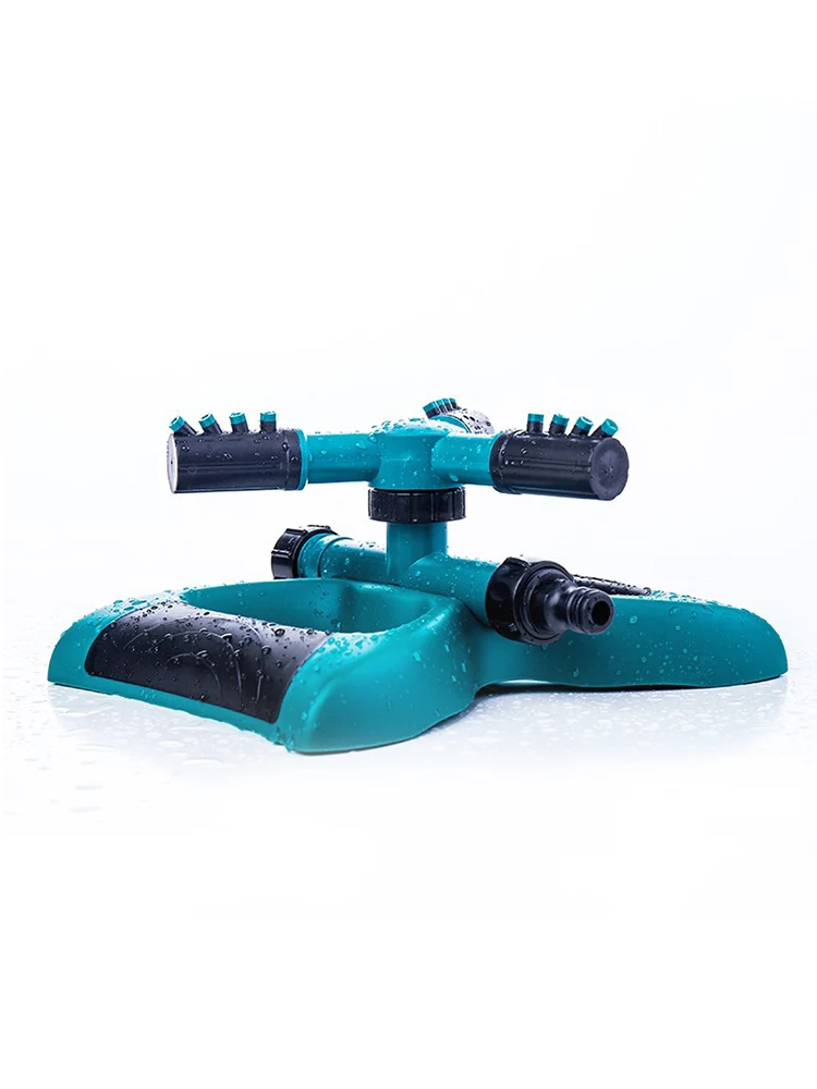 

Garden automatic rotating sprinkler head for 360 degree irrigation of lawn