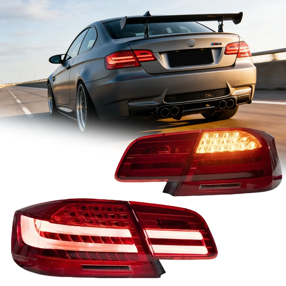 

Автомобильные аксессуары TYPY для BMW M3 E92 2006-2013 годов выпуска, задние фонари 330i 335i, светодиодные задние фонари, стоп-сигналы, DRL, сигналы торможения, задний ход.