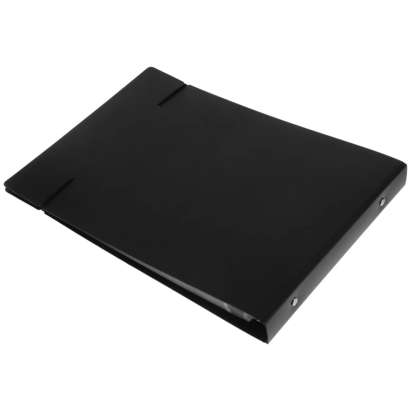 

Checkbook Binder Pocket Organizer Multi-Functional Document Holder Office Portable Invoice Album Business Financial Receipts