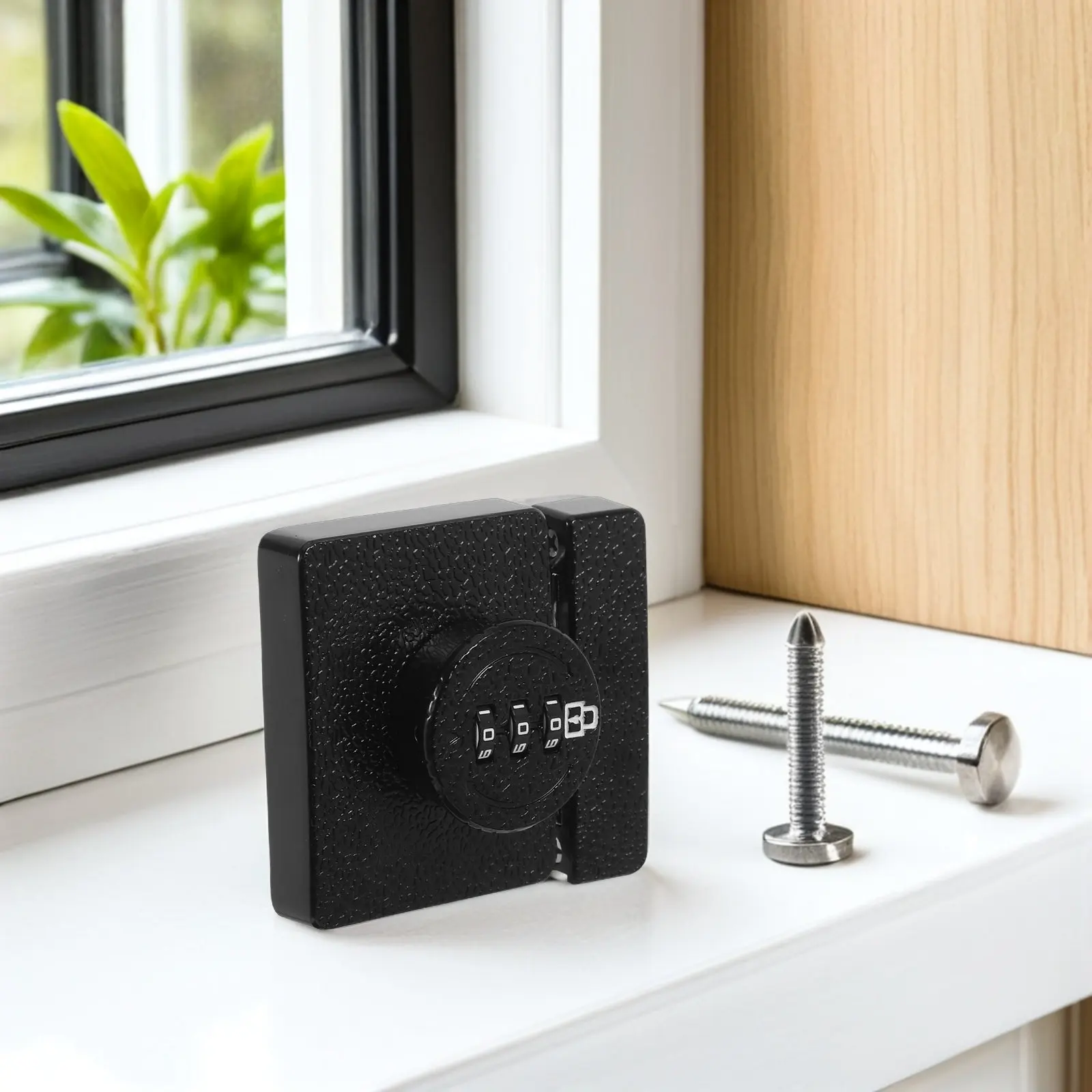 Cabinet Password Lock Keyless Mechanical Combination Lock Zinc Alloy for Bifold Door Wardrobe Cupboard Closet Pantry Sliding