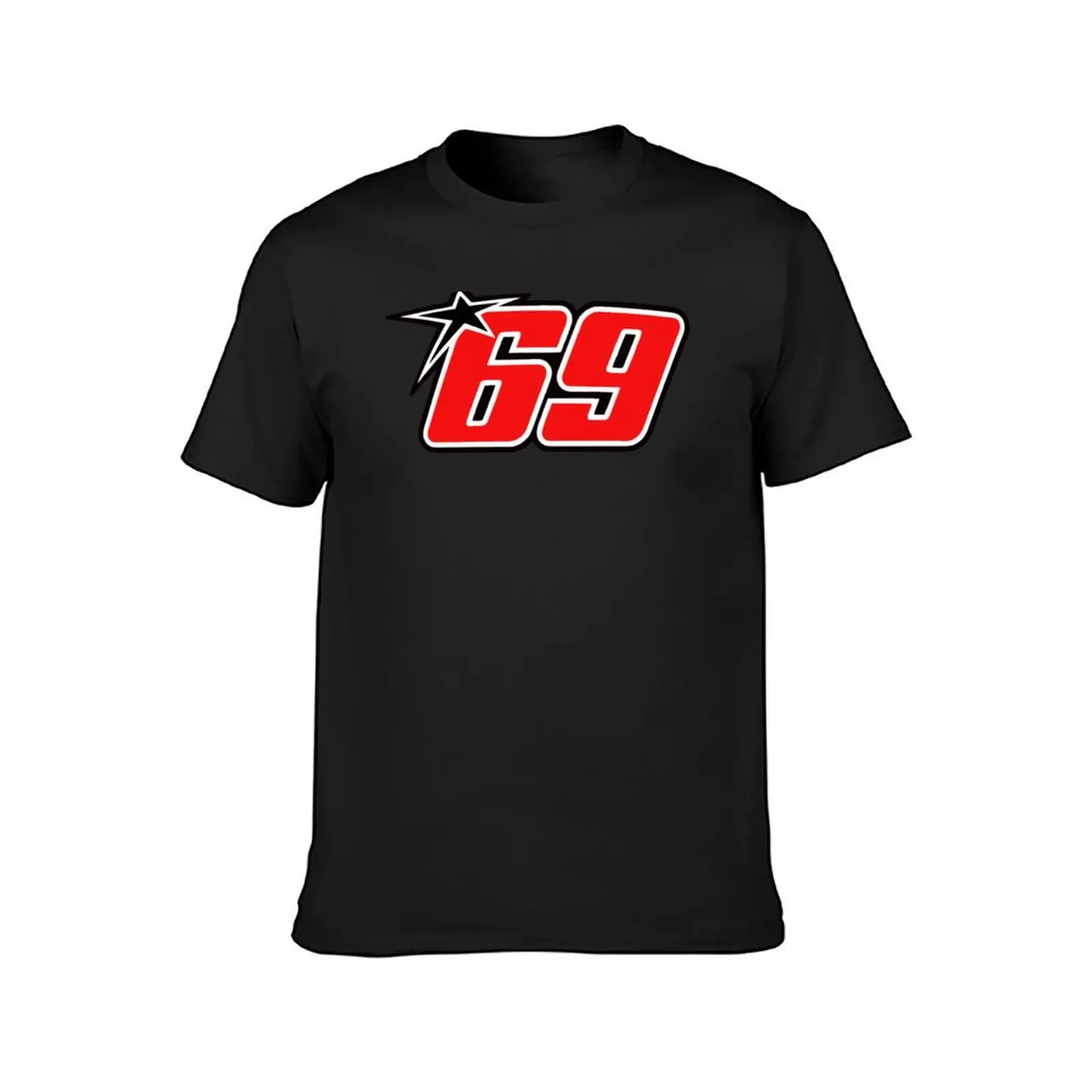 Nicky Hayden 69 T-Shirt summer tops blacks cute clothes new edition mens t shirts pack