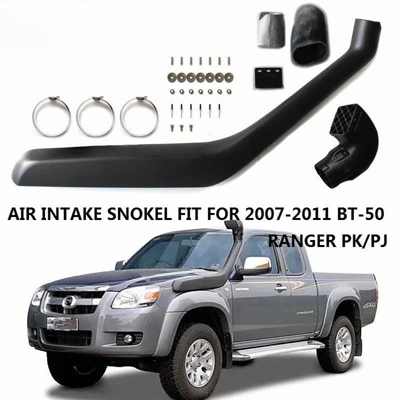 new Auto Air Intake Snorkel Airflow Fit For Mazda BT50 BT-50 Ranger PK/PJ 2007-2011 LLDPE AIr Intake Pipe