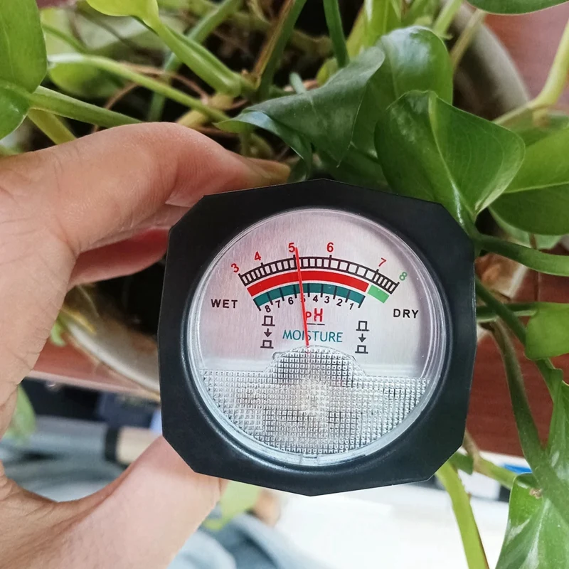 ดิน PH Meter เครื่องวัดความชื้นกันน้ําเครื่องทดสอบความชื้นในดินสําหรับสวนกระถางผักเรือนกระจกปลูกเครื่องตรวจจับ