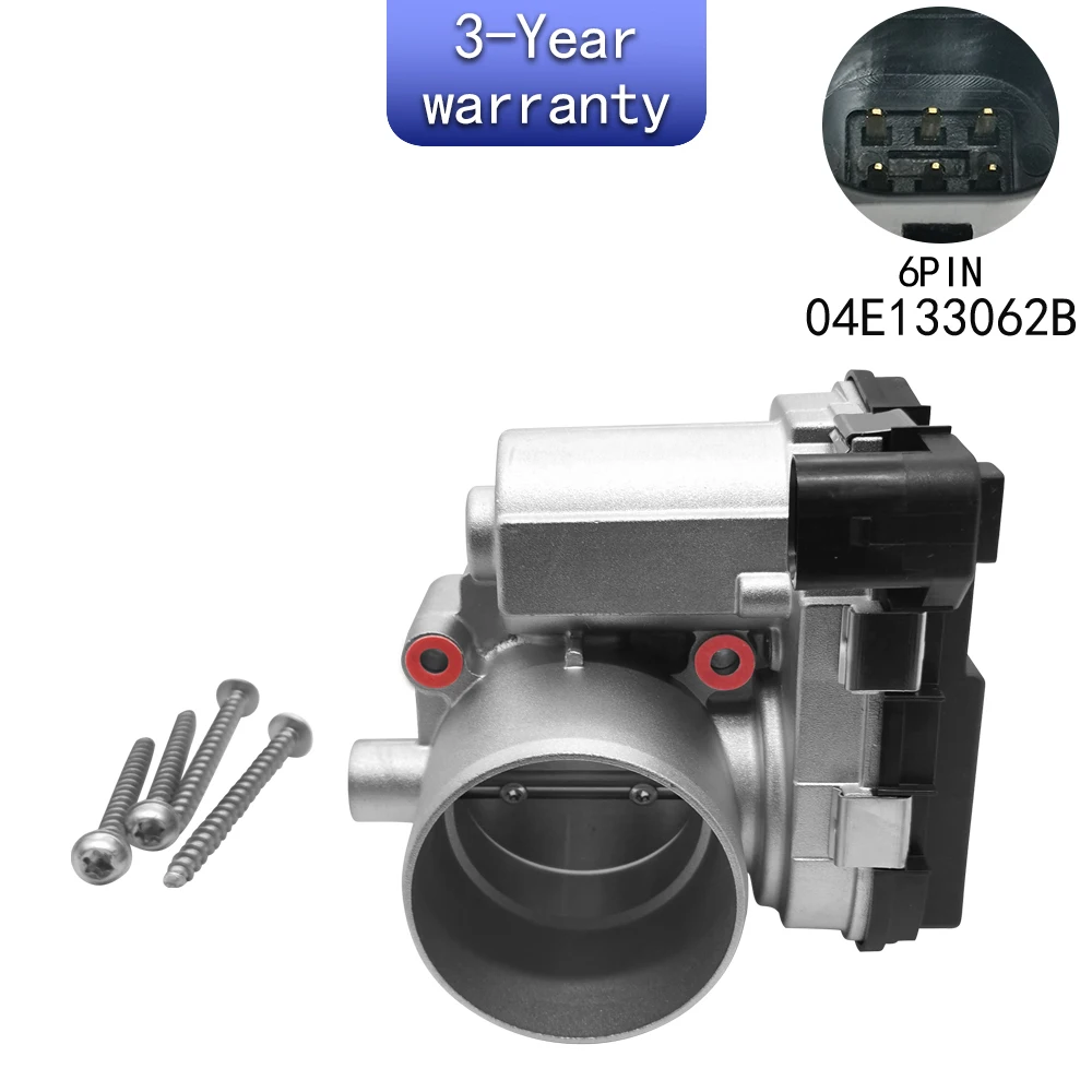 Válvula de aceleración para VW Touran Bora Santana Golf Jetta Skoda Octavia Kamiq Fabia Yeti 04E133062B 04E133062R 04E133062