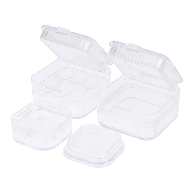 

1pc Dental Tooth Box With Film Inside Membrane Implant Transparent Plastic Laboratory Tools