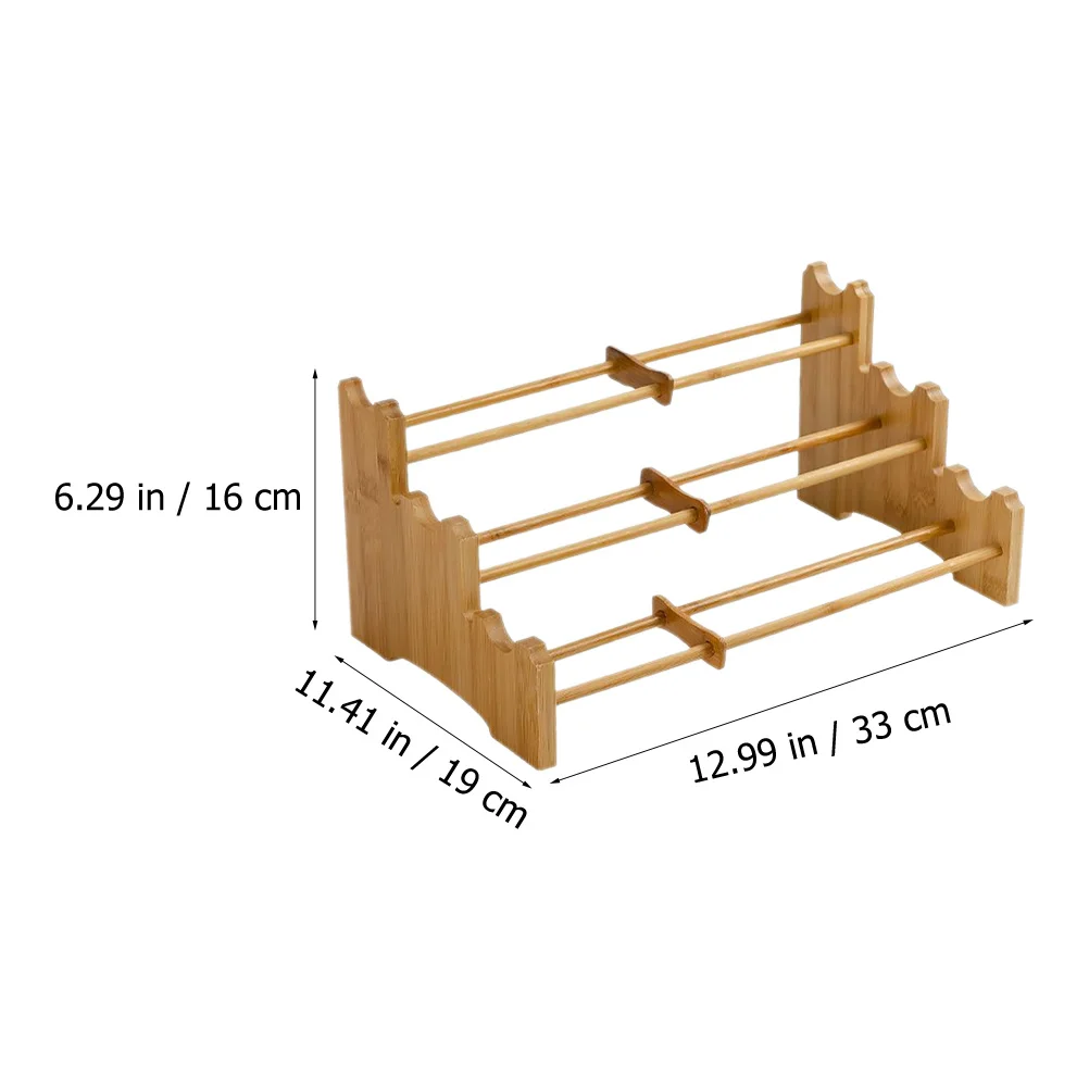 

Cup Holder Bamboo Tree Dishes Desk Household Teacup Holders Mug Rack Table Tray Storage Racks