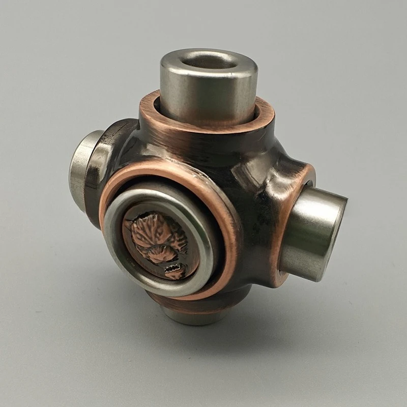 Metal fidget spinner girando ponta superior giroscópio aliviar o estresse reduzindo brinquedos antiestresse de alta qualidade rotativa aliviar mini