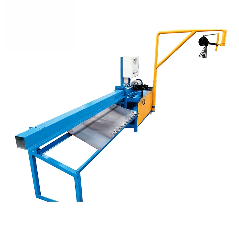 Motor & PLC Powered Chain Link Fence Weaving Machine