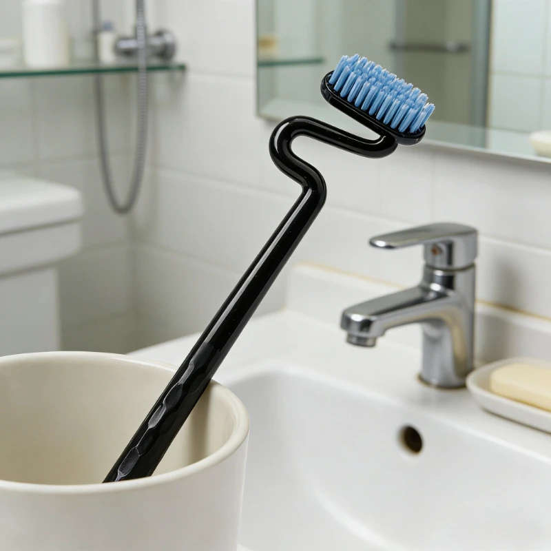 Adult Soft Bristle Wide Head S Shape Vertical Bass Toothbrush 4 Pack Oral Care Premium Manual Dental Brush Teeth Cleaning Tools