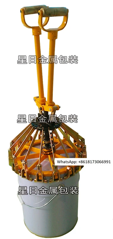 5L-10L-20L Coating Bucket Sealing Machine Flower Basket Iron Bucket Capper