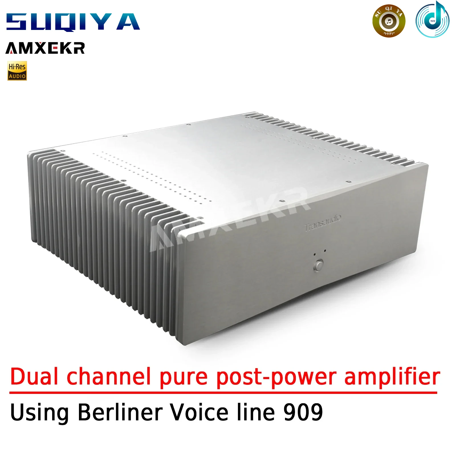 

AMXEKR T7 Pyro-level Dual Channel Pure Post-level Power Amplifier Using Berliner Voice 909 Flagship Power Amplifier Line