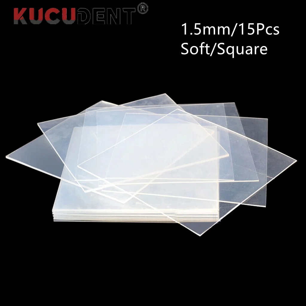 1 أكياس مختبر الأسنان جبيرة تقويم الأسنان التجنيب شريحة فراغ تشكيل ورقة الصلب/الناعمة 0.5/1.0/1.5/2.0/3.0 مللي متر مواد التشكيل الحراري #6