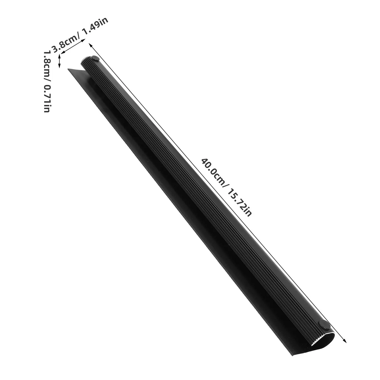 Restaurant Order Holder Slip Rack Aluminum Magnesium Alloy 19.7inch Wall Mounted Kitchen Ticket Rack Slide Check Rail for Cafe