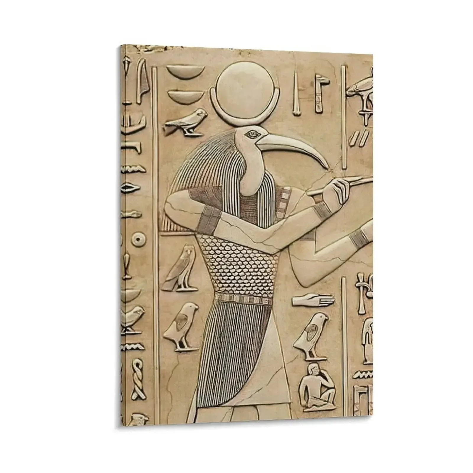 

Ancient Egyptian God Thoth Canvas Painting wall decoration Wall posters bedrooms decor poster aesthetic