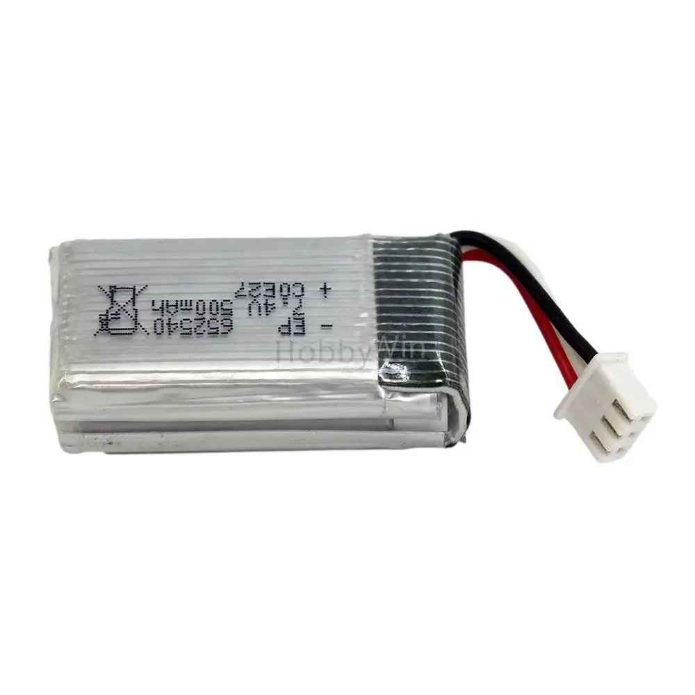 HBX część 24996 LiPo 7.4V 500mAh dla Haiboxing 1/24 gąsienica RC ciężarówka 2098B nowa wersja