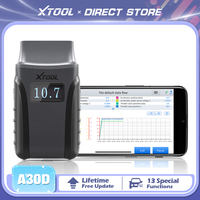 XTOOL Anyscan A30D Wireless Full System Car Diagnostic Tools OBD2 Scanner Active Test Free Update 14 Resets Built-in CAN FD