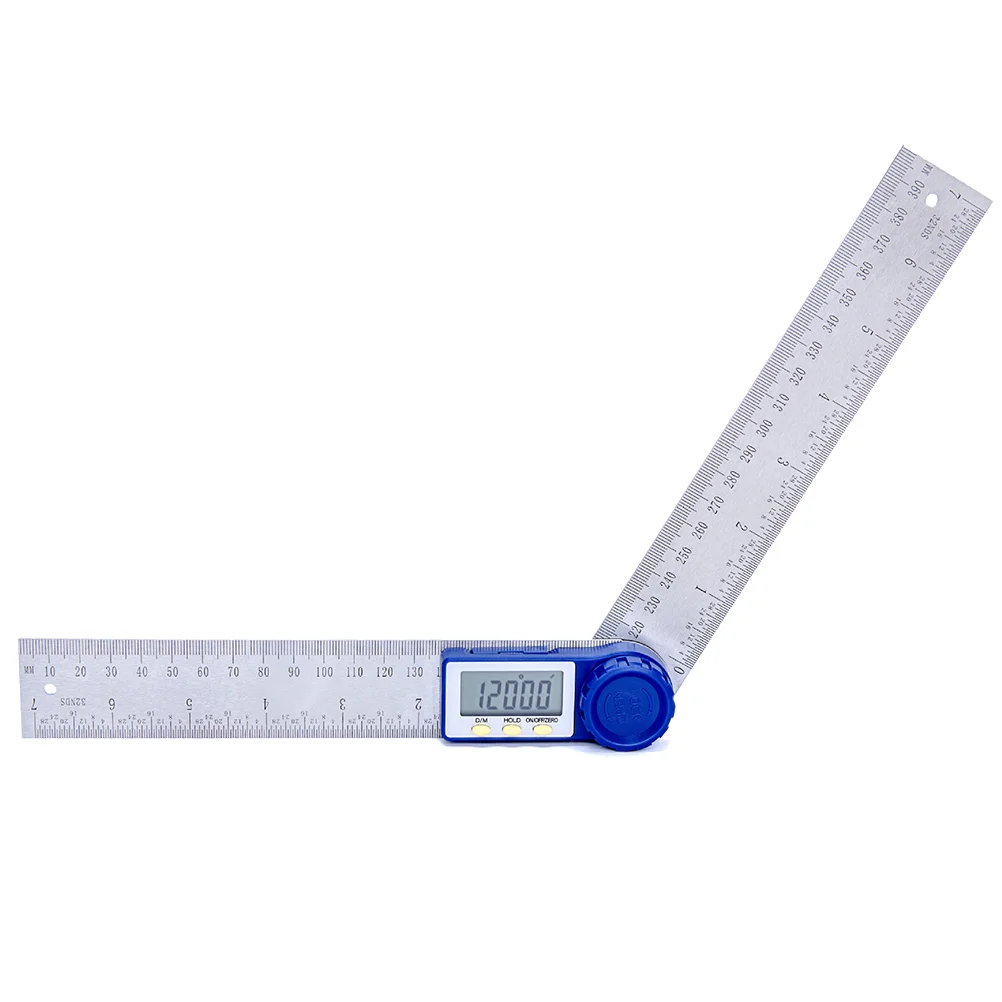 Easy to Read Angle Ruler Carry Protractor Wood Worker Tools High Precision Level Digital Display