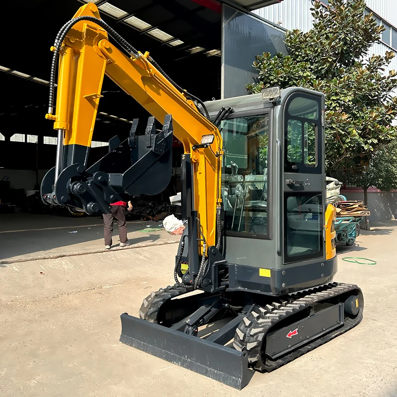 حفارة 2 طن EPA محرك حفار مزرعة حفارات صغيرة حفارة صغيرة مزرعة حفارات صغيرة