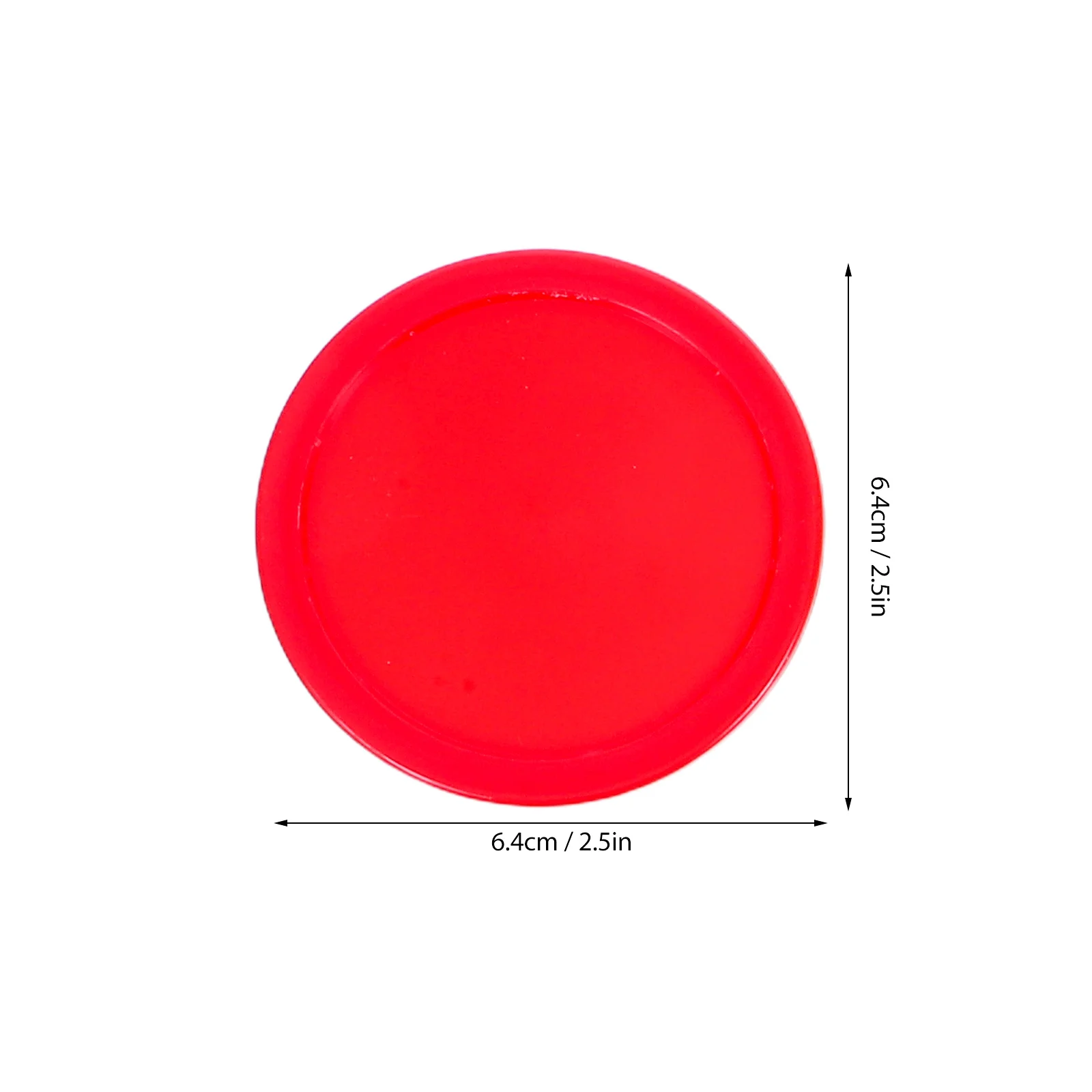 16 قطعة من كرات الهوكي الهوائية البلاستيكية قطع غيار انزلاق ناعم ثابت لطاولة الهوكي الداخلية ملحقات الألعاب كرات الصولجان البلاستيكية